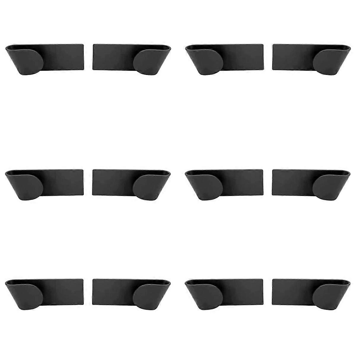 6 pair of pot lid storage racks