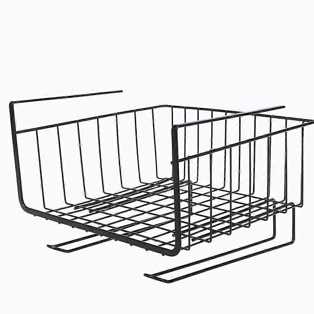 Kitchen Storage Bin Under Shelf Wire Rack Cabinet Basket Organizer Holder Stand