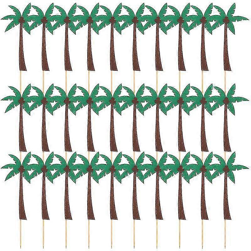 30pcs cake decorations , Hawaiian Party Cake Ornament
