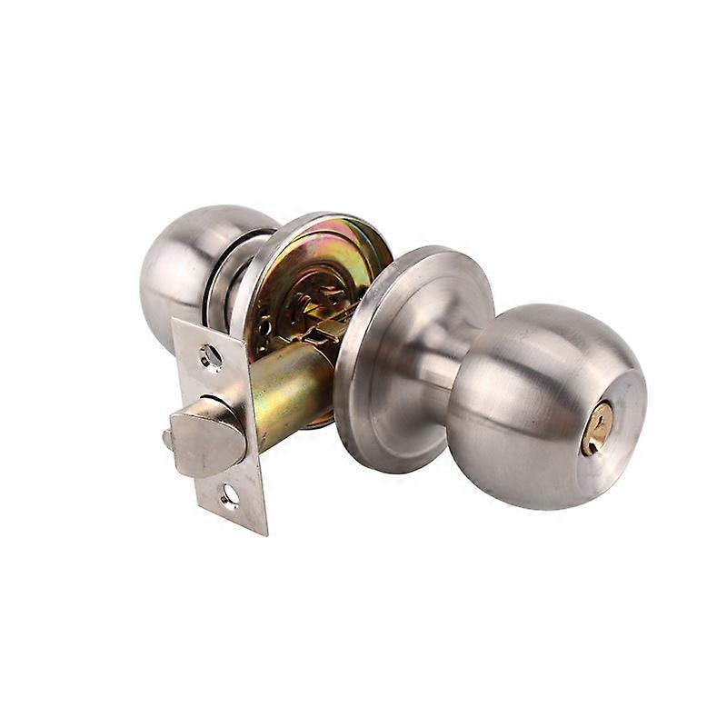 Qrity Door Handle, Round Knob Lock Door Lock, Key Lock