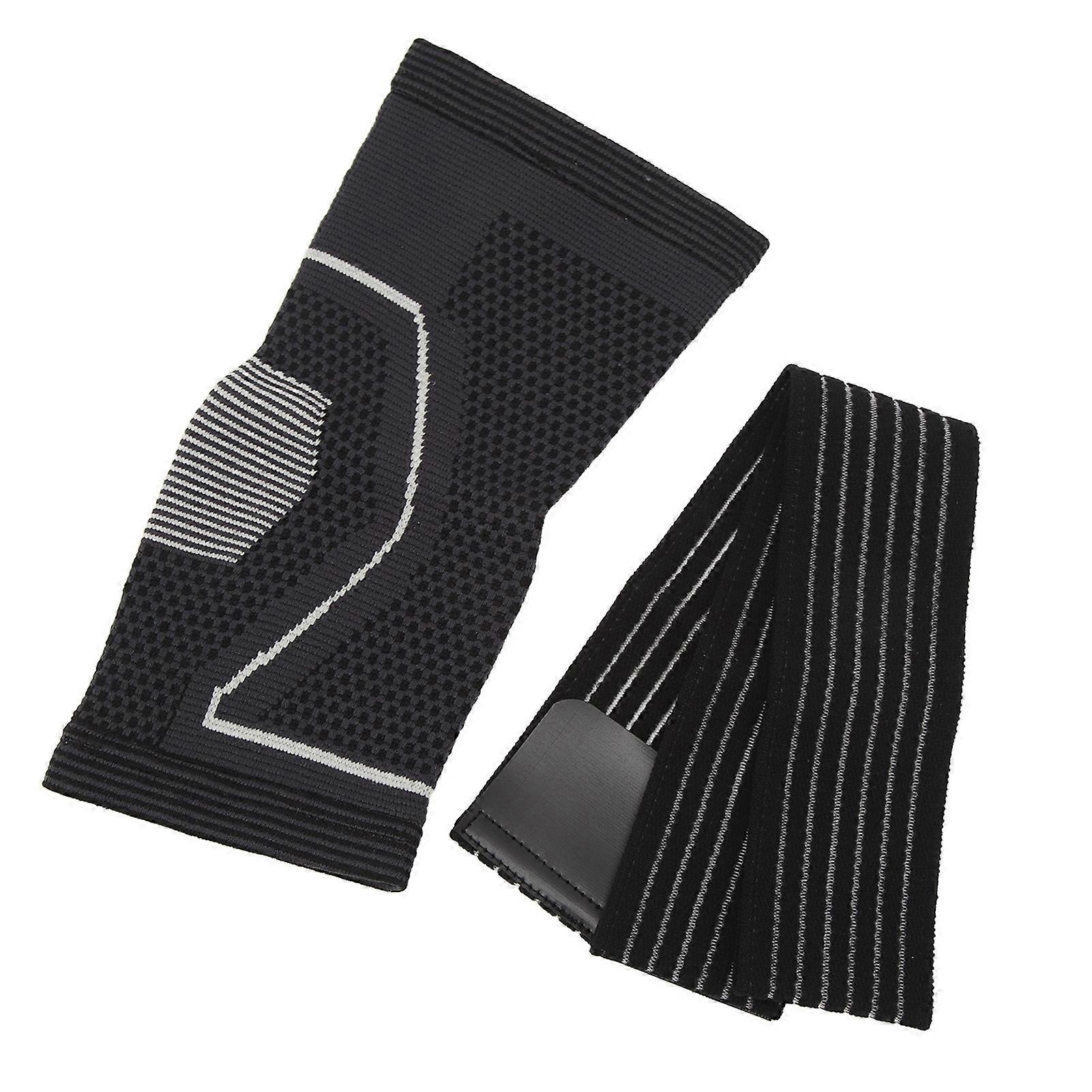 Adjustable Nylon Ankle Compression Sleeve Support Brace for Sports