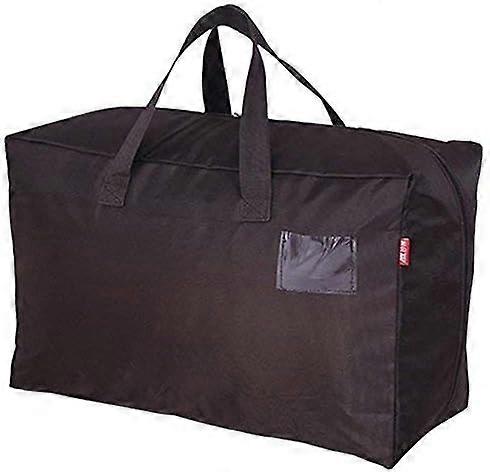 145L Large Storage Bag Large Capacity Storage Bag Handle for Clothes Quilt Sheets Blanket Toy Trunk