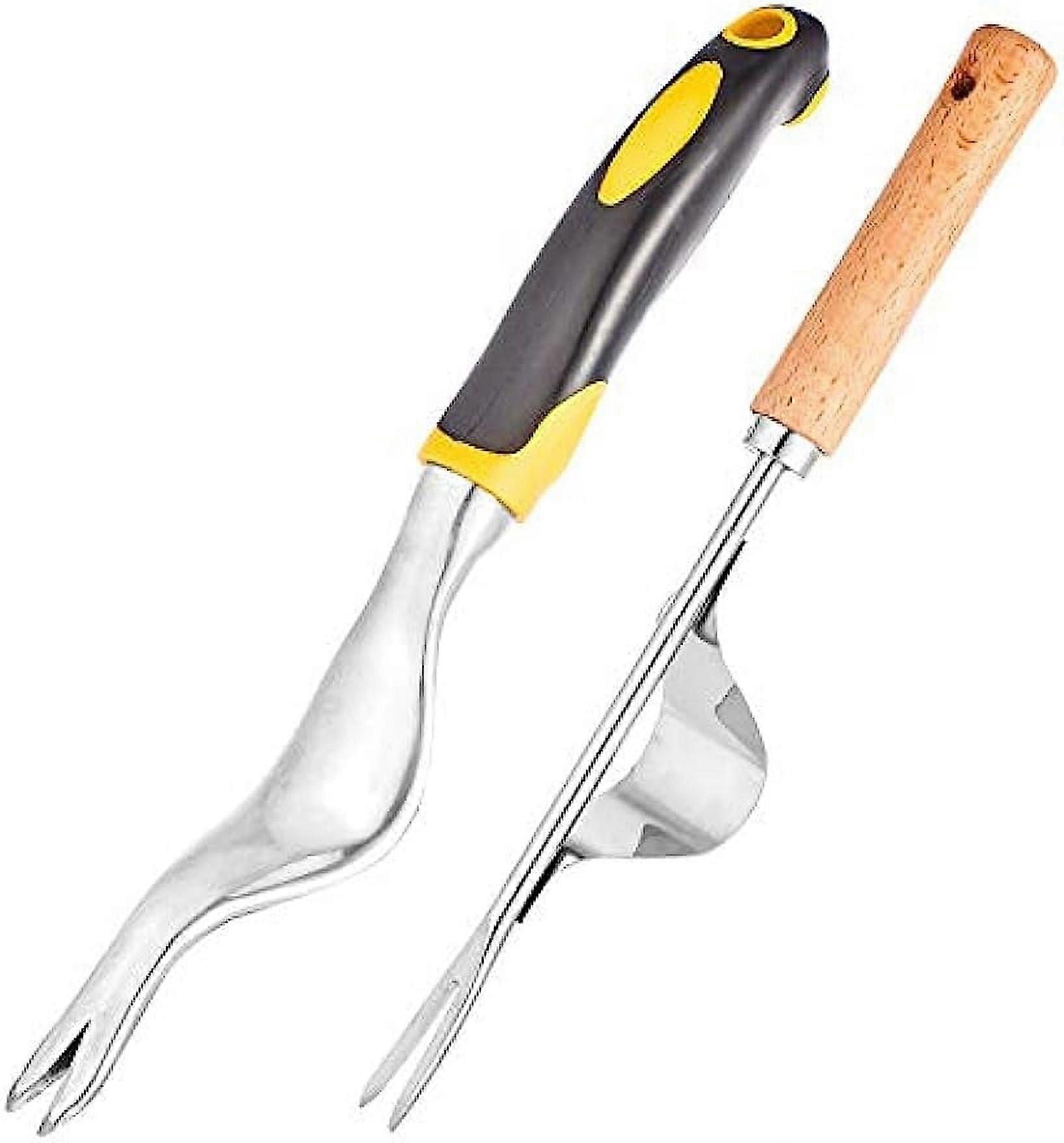 2 Pieces Manual Weeder Weed Puller Weed Removal Deeper Digging Tool