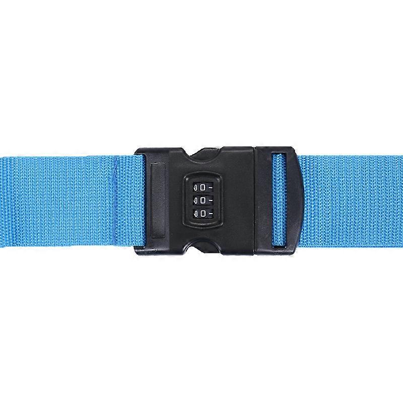 Adjustable Luggage Strap, Suitcase Heavy Strap (Blue)