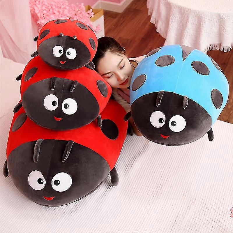 40-60cm drăguț insecte plush jucărie moale colorat gărgăriță Doll Huggable Ladybird Perna spate pernă copii Cadouri ziua de nastere
