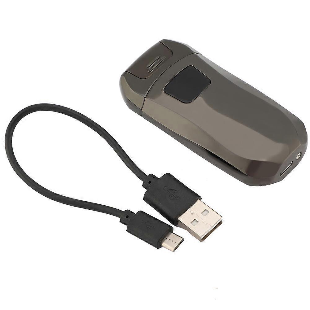 USB Rechargeable Electric Cigarette Lighter Double Arc Touch Sensor Windprood Lighters