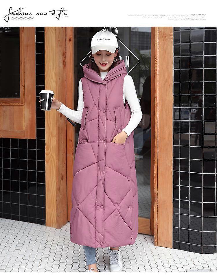 Cicy Bell Women's Quilted Puffer Vest – Stand Collar Zip-Up