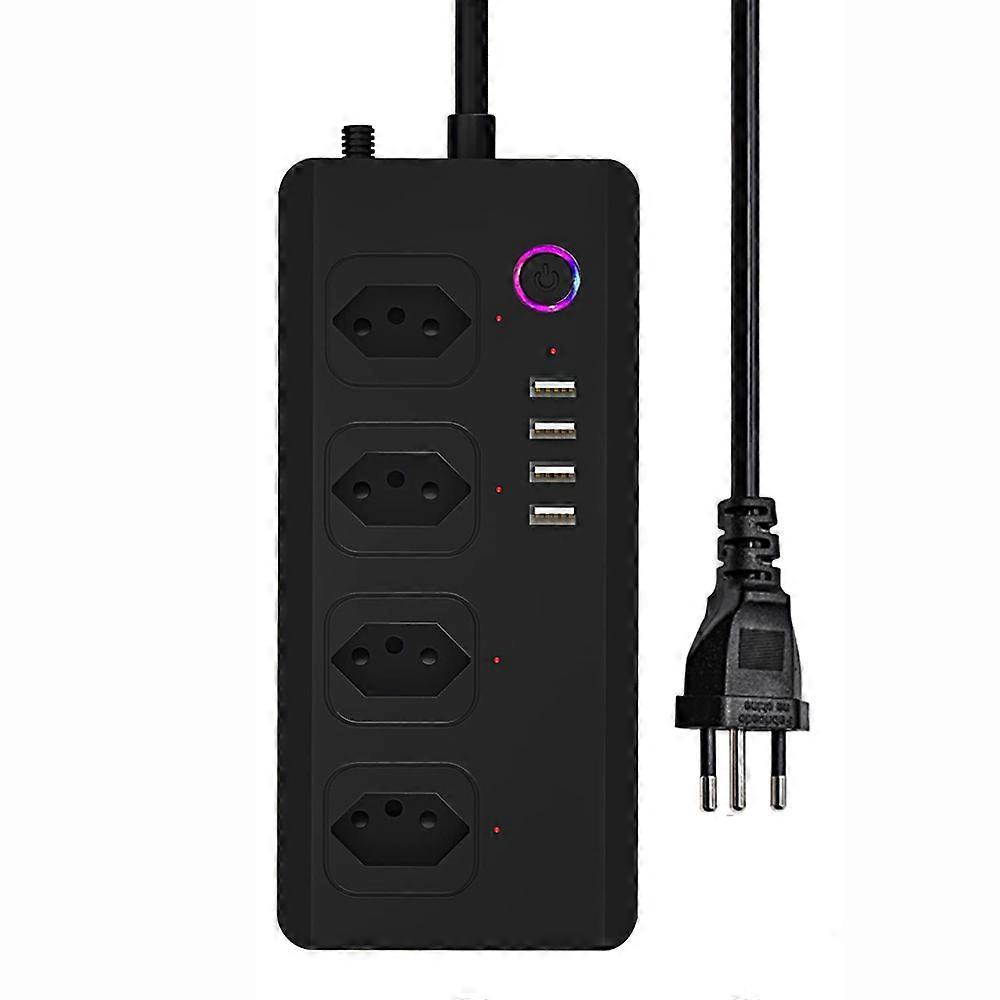 Tuya ZigBee Wifi Smart Power Socket Extension Cable Timer Remote Control Voice Control for Smart Home Work with Alexa