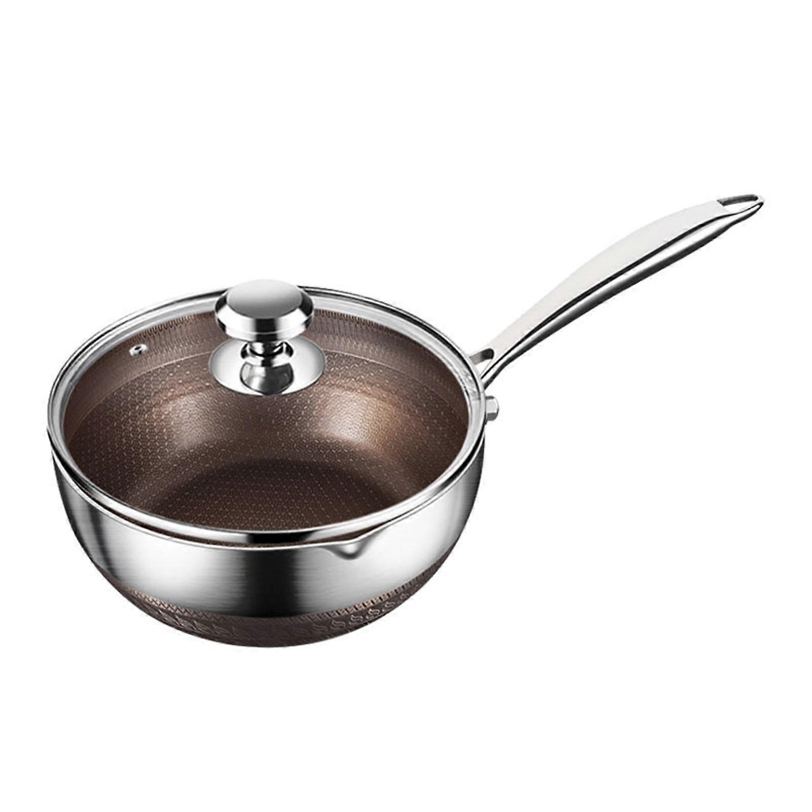 Sauce Pan Cookware Nonstick Milk Pot Butter Warmer for Home Induction Cooker 20cm