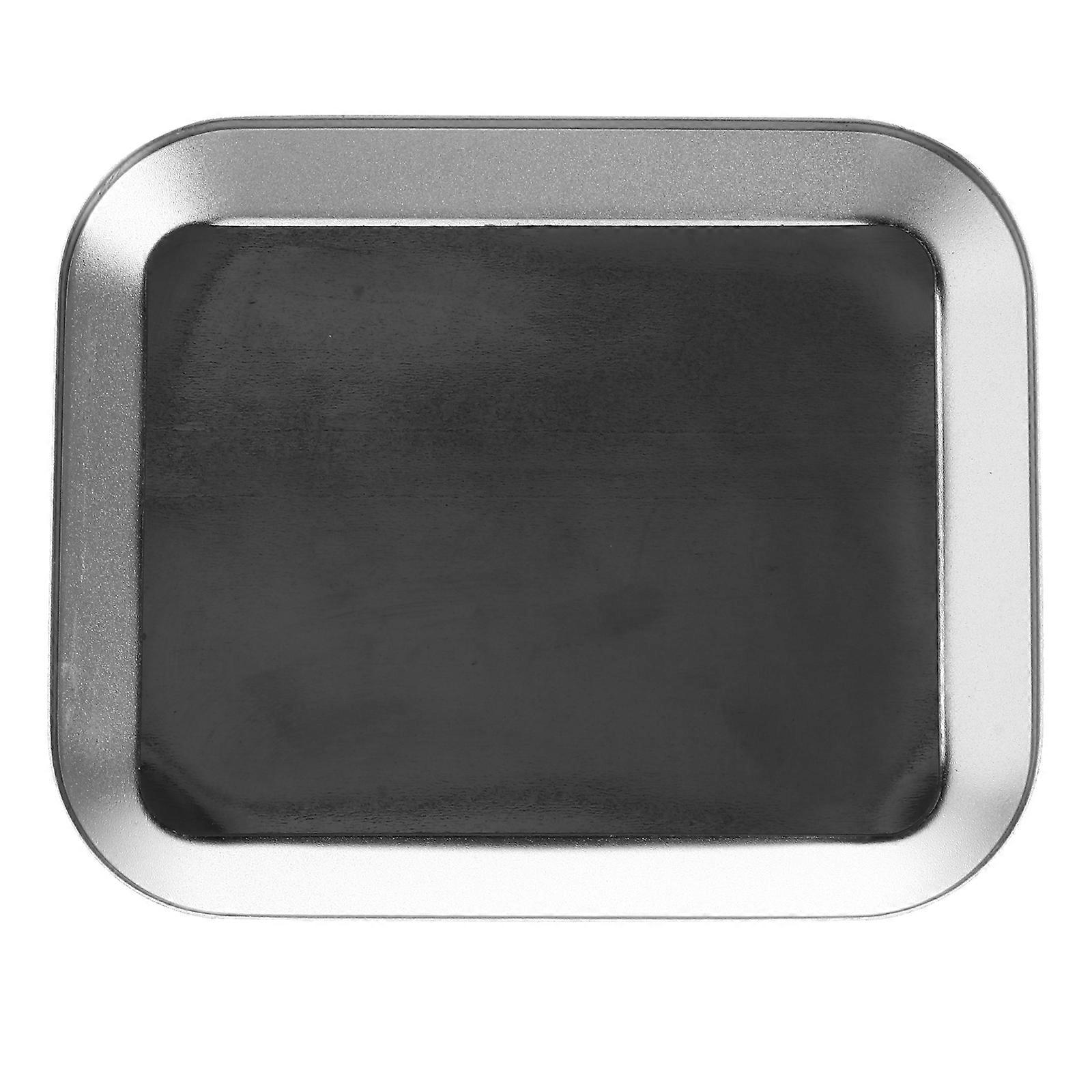 Magnetic Nut and Bolt Tray Square Magnetic Parts Holder for Screws Sockets Bolts and Tools(Silver)