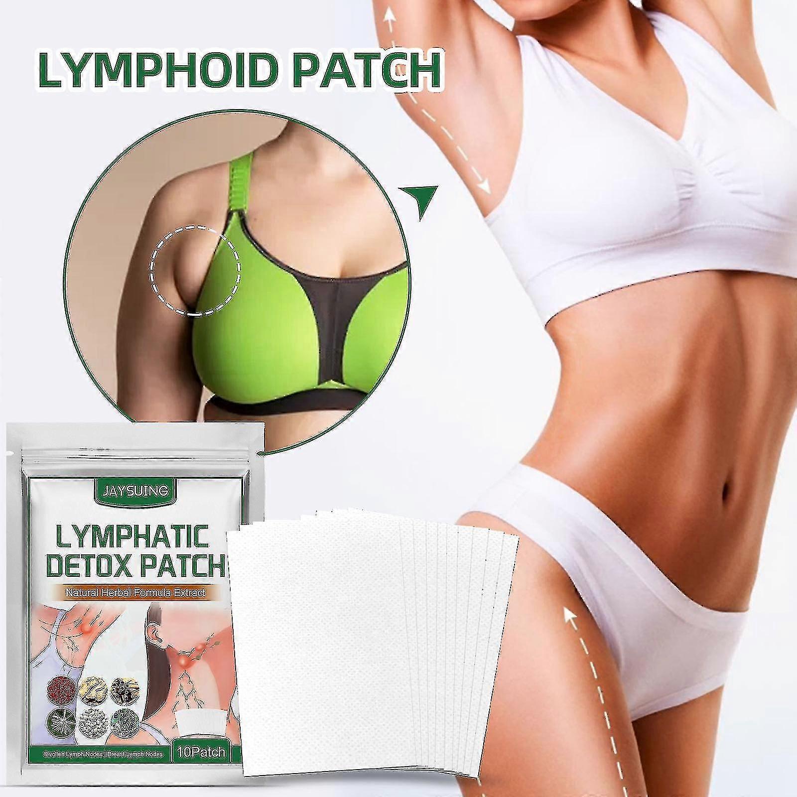 Jaysuing Lymphatic Patch for Neck Nodes, Groin, and Armpits - Promotes Lymphatic Drainage -3077130199697