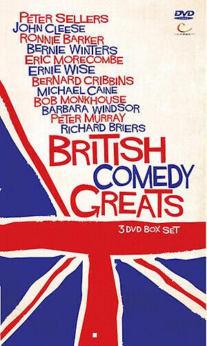 British Comedy Greats DVD (2011) Barbara Windsor cert PG 4 discs - Region 2