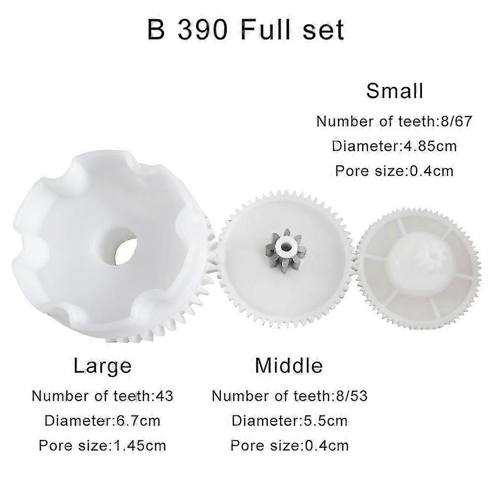 58 Pack DIY Plastic Gear Modulus 0.5 Assortment RC Car Robot Toy Motor Upgrade E