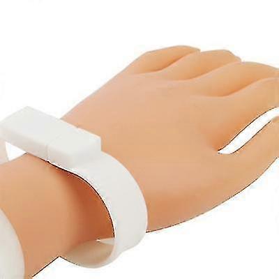 16gb silicon bracelets usb 2.0 flash disk (white)