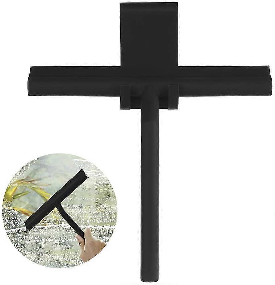 shower glass wiper scraper window wiper with hook