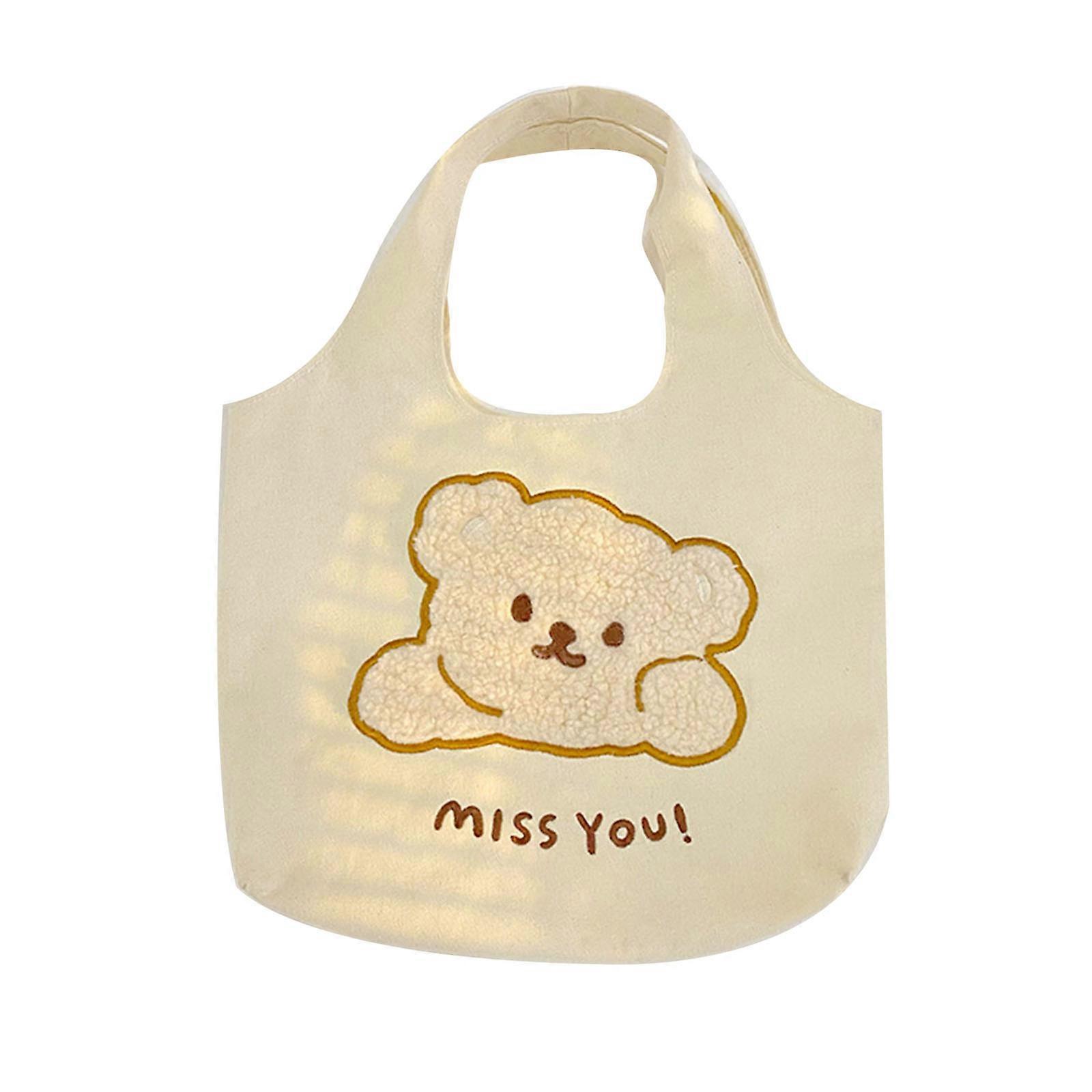  حقيبة حمل قماش كبيرة حقائب اليد للنساء حقيبة الكتف حقيبة تخزين الكتاب