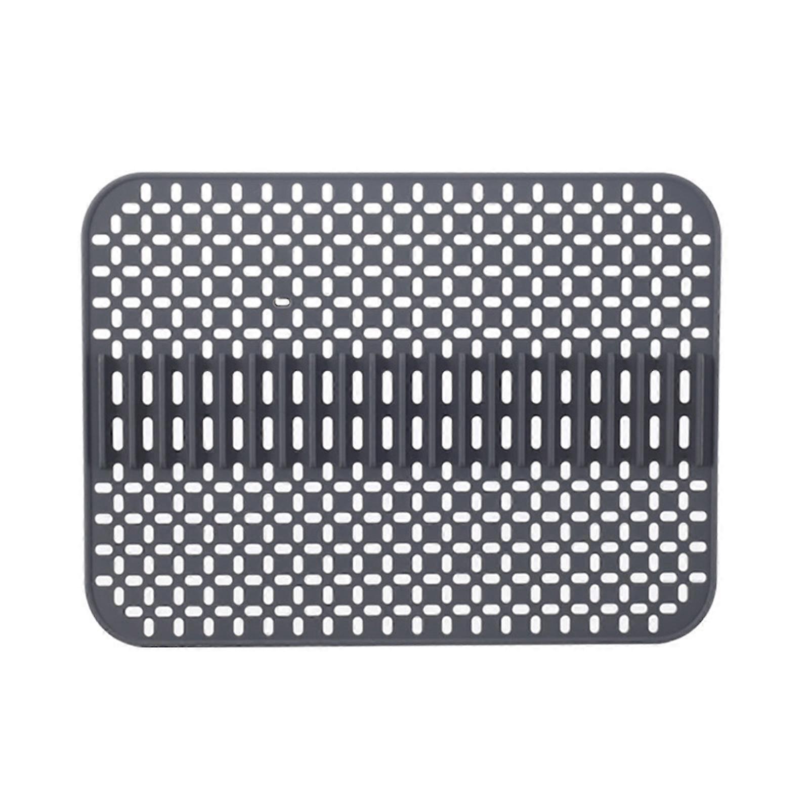 Healthy And Mold Prevention Sink Mat No Cracking Or Deformation Sink Mat For Storing And Drying Dishes