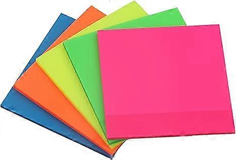 250 Sheets Color Transparent Sticky Notes - 3 x 3 in Translucent Sticky Notes, Pastel Clear Waterproof Self-Sticky Notes, See Through Sticky Notes, Ae