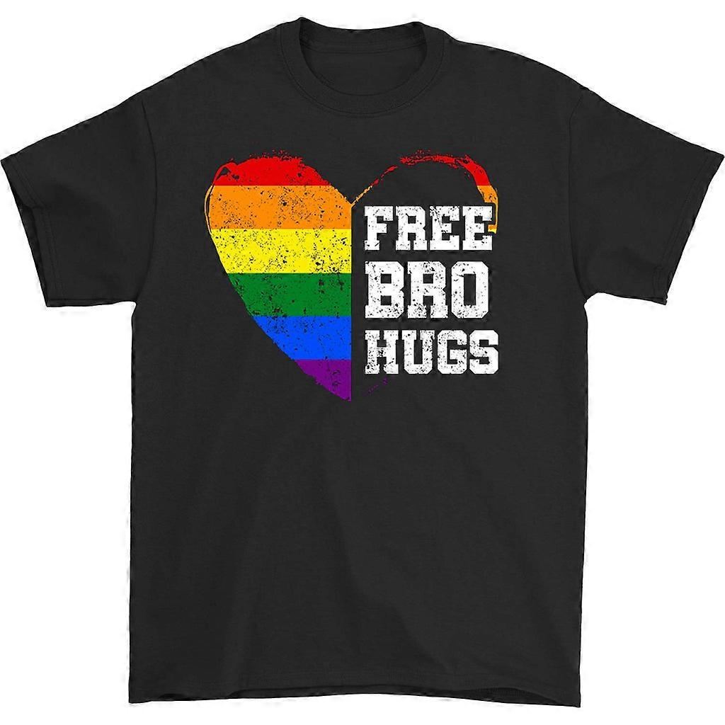 Zdarma Bro Hugs Lesbické tričko