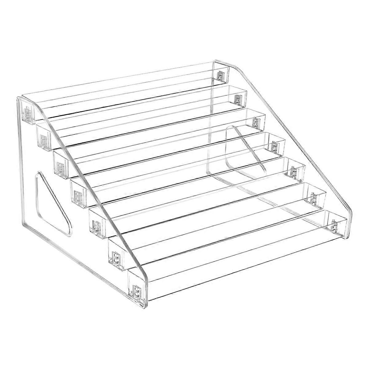 Transparent Paint Storage Box, Miniature Paint Rack 7-Layer Paint Storage Rack, Craft Paint Storage