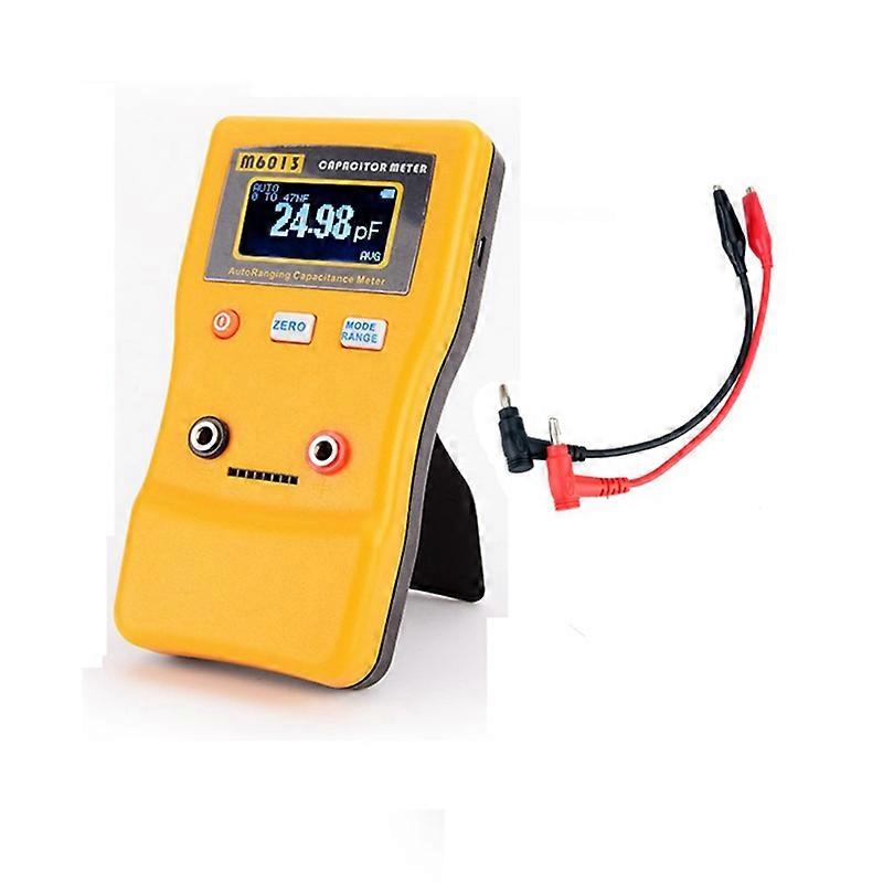 M6013 ESR Digital Capacitance Meter Ohm Meter Professional Measuring Capacitance Resistance Capacitor Circuit Tester