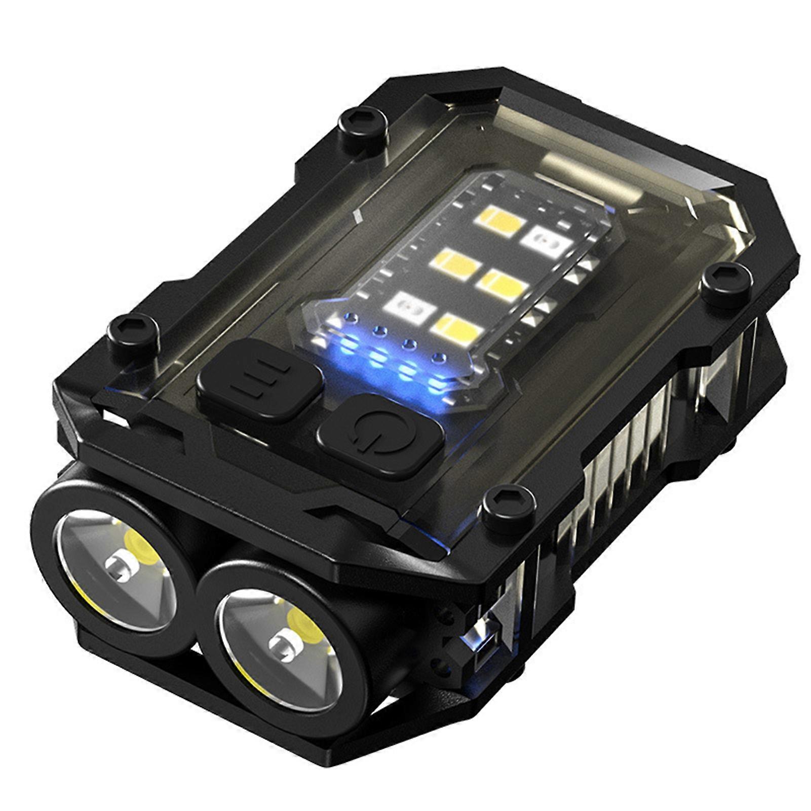 800mAh Mini Keychain Flashlight Dustproof Portable Emergency Flashlight for Camping Accessories