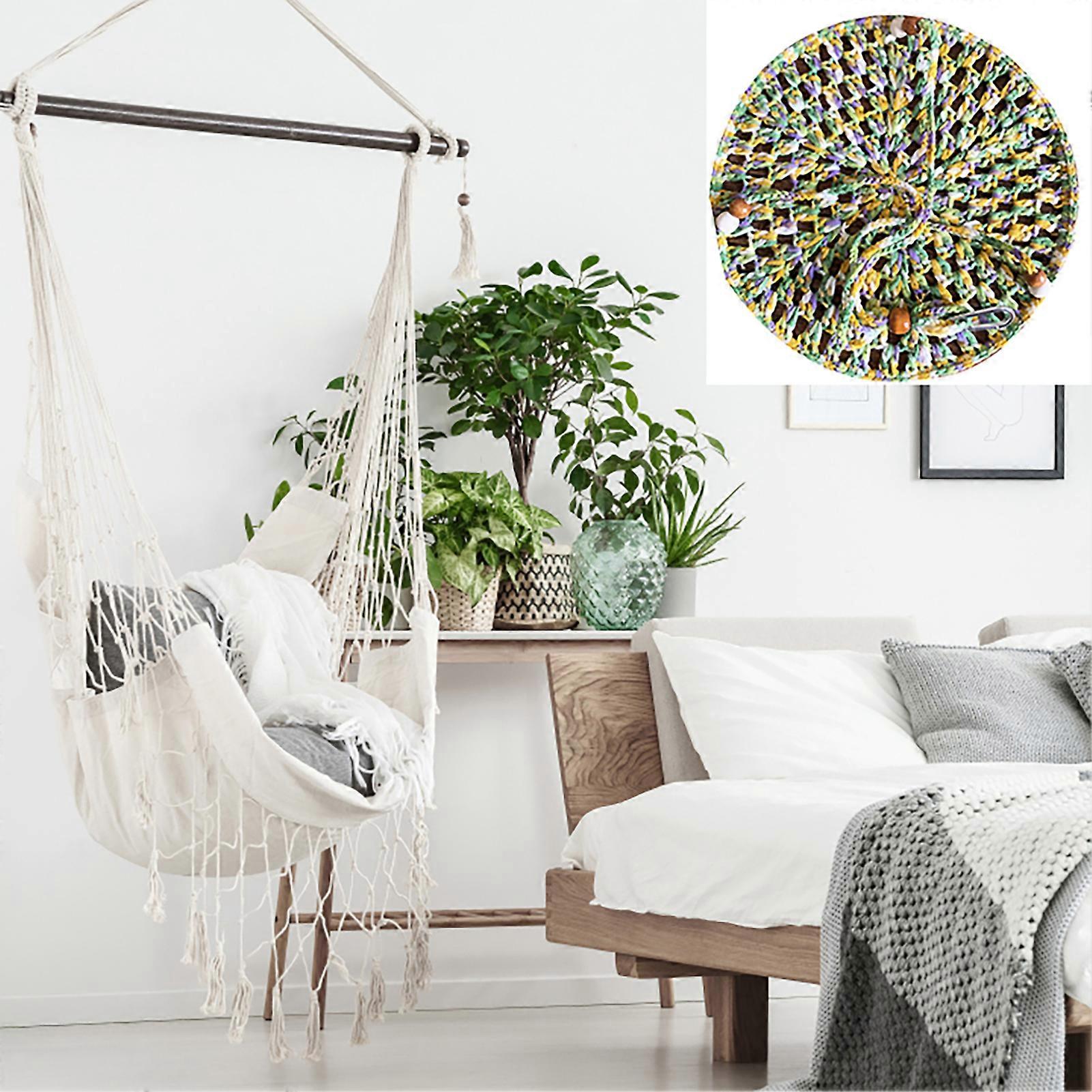 Colorful Design Cotton Reptile Hammock Hand Woven Wear-resistant Reptile Hammock for Pets to Rest Entertain and Climb
