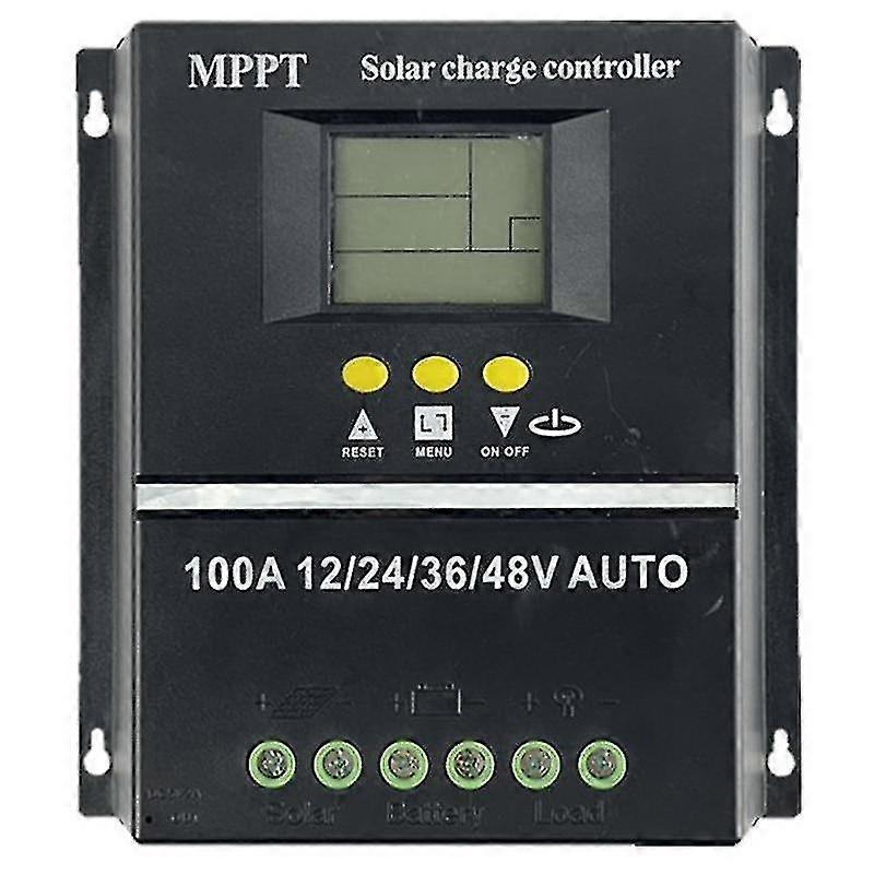 Pwm 100a 12v 24v 36v 48v Auto Solar Panel Charge Controller-dt