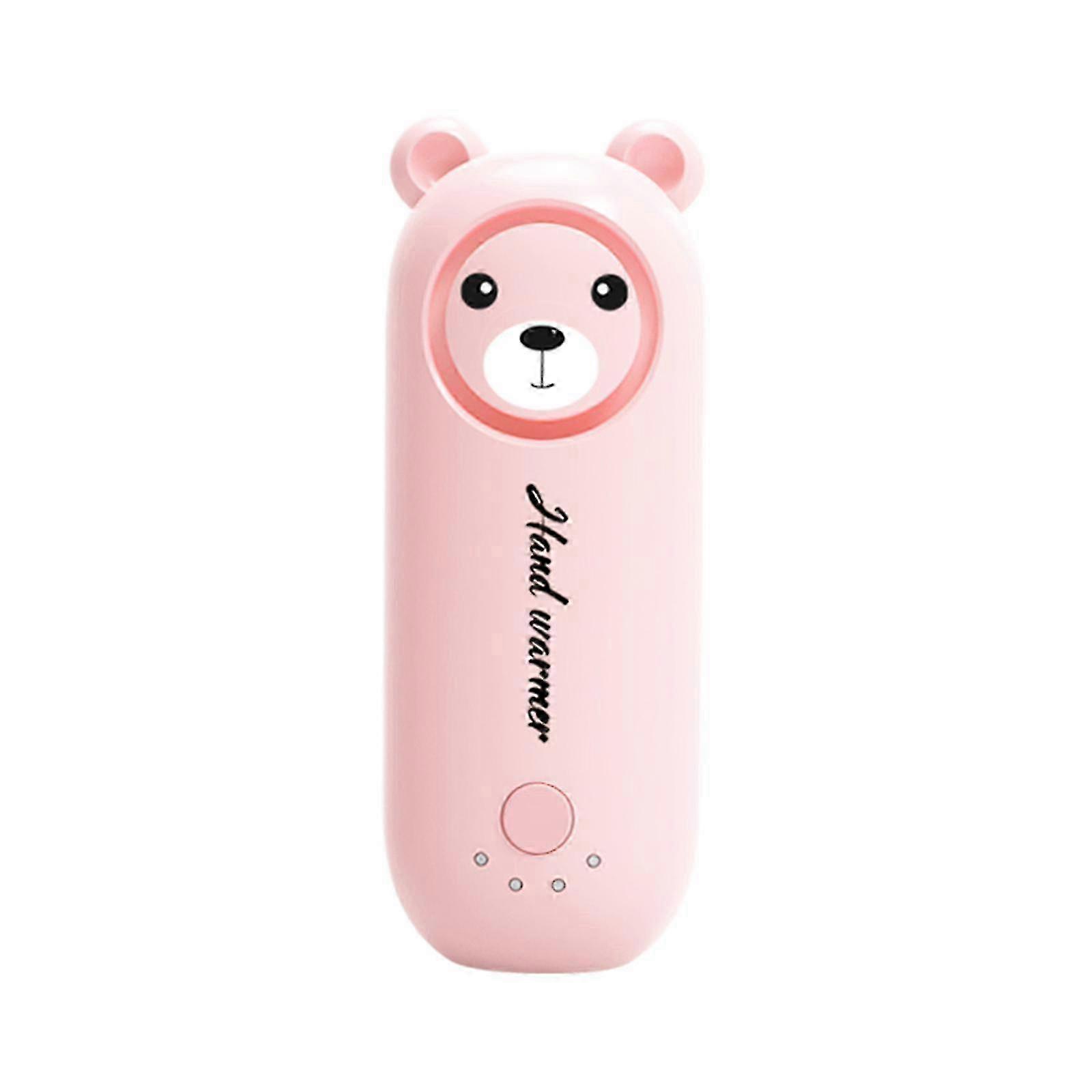 Chauffe-mains Power Bank Winter Heater Mini Portable Quick Heating USB Rechargeable 2 En 1 Ours Mignon