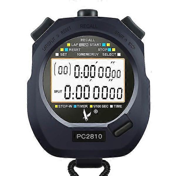 Waterproof Multi-function Electronic Sports Stopwatch Timer Water