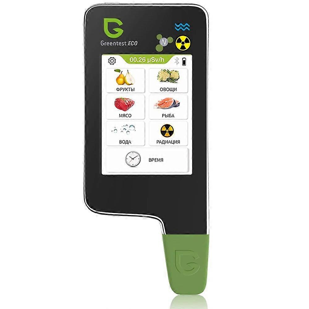 Greentest-ECO6 Home Kitchen Nitrate Tester Upgrade Radiation Water Quality Detector Capacitive Screen BT Function APP Control