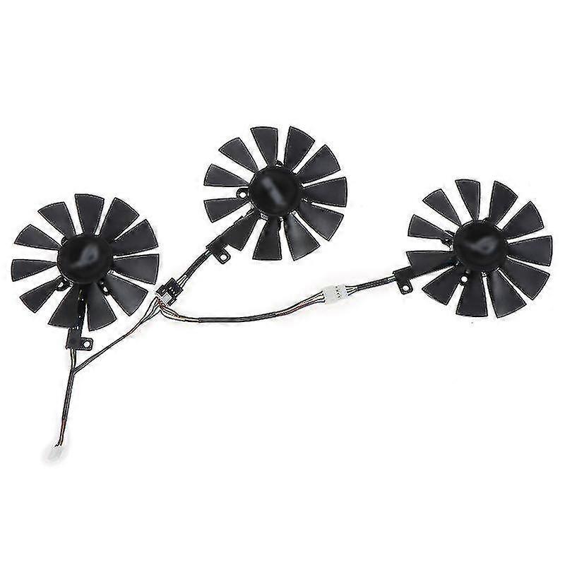 Compatible -compatible-for Asus Strix Gtx 1080 87mm Graphics Card Cooling Fan Pld09210s12hh Vga Fan-size:complete Set