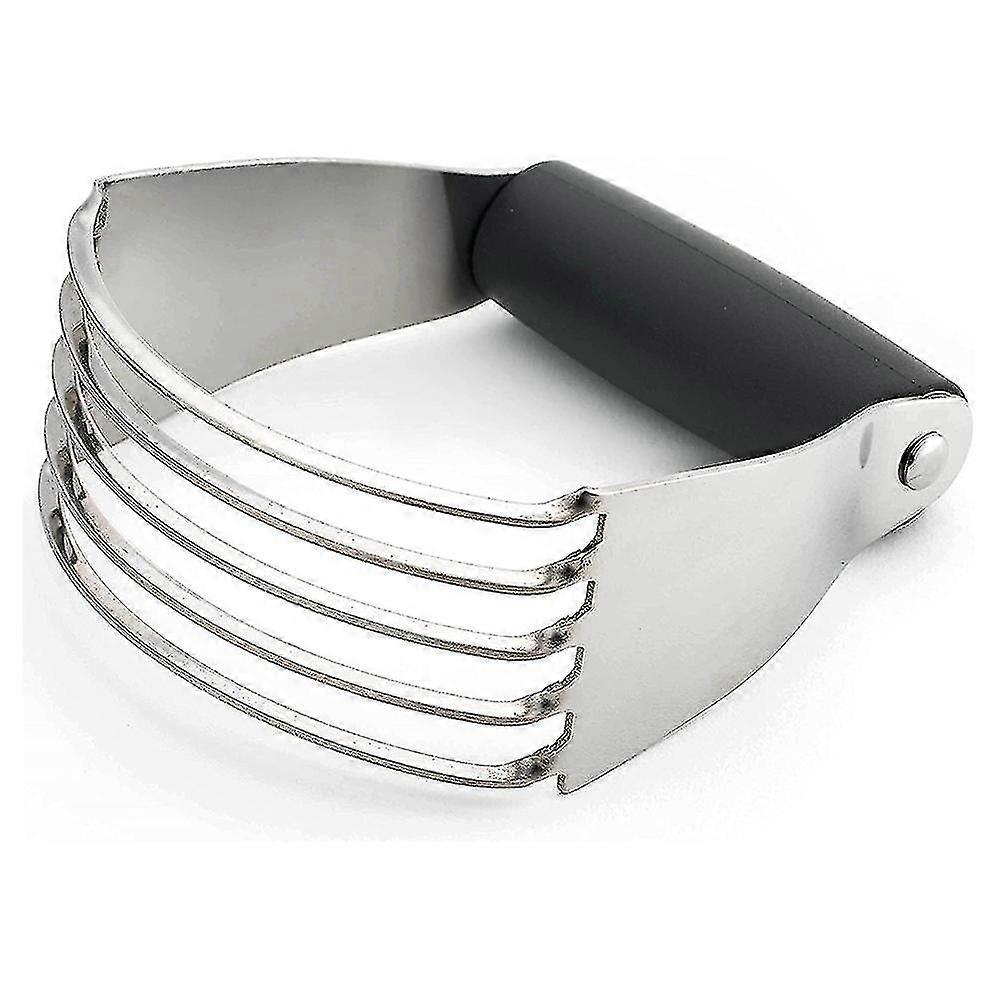 Simple Craft Pastry Cutter For Baking - Stainless Steel Pastry Blender Tool With Comfortable Grip Handle - Heavy Duty Dough Cutters & Dough Blender Fo