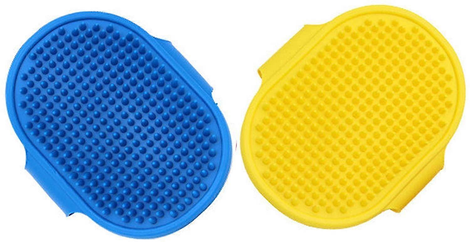 2 Pack Dog Grooming Brush With Adjustable Handle