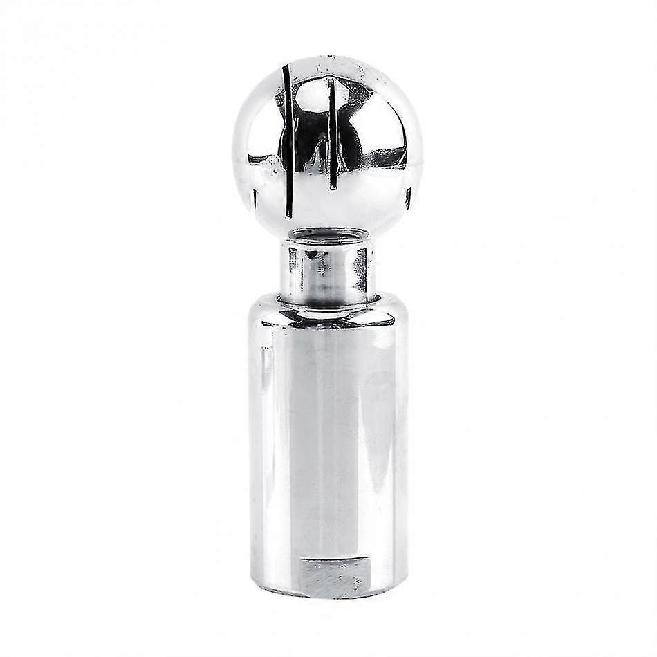 304 Stainless Steel Rotating Spray Ball With Internal Thread 360 Degree Rotating Cleaning Ball Rotating Spray Nozzle For Cans 3/4 Inch Sanitary Stainl