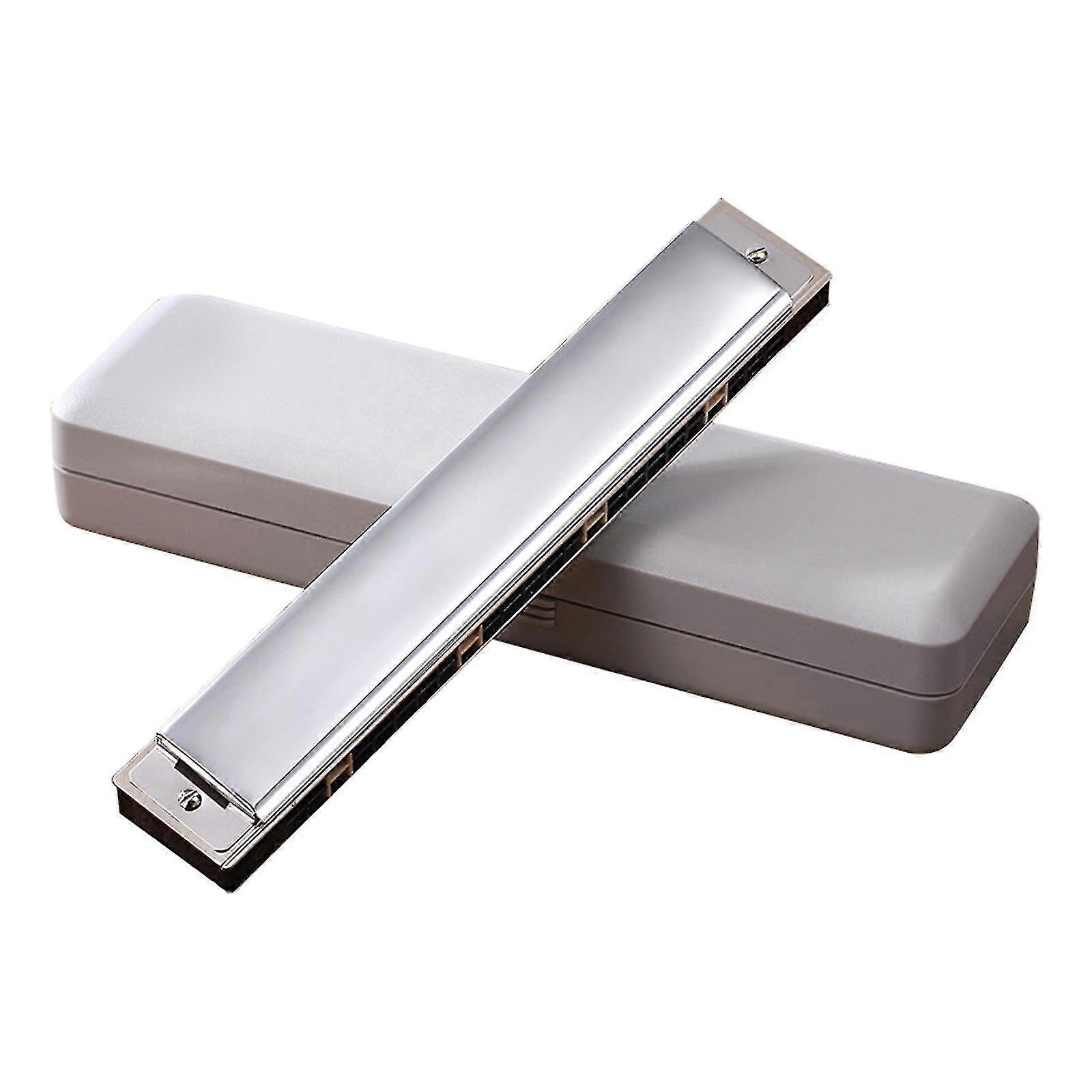 24 Fori Polyphonic C Professional Armonica Cromatica, Organo a Bocca & Professione