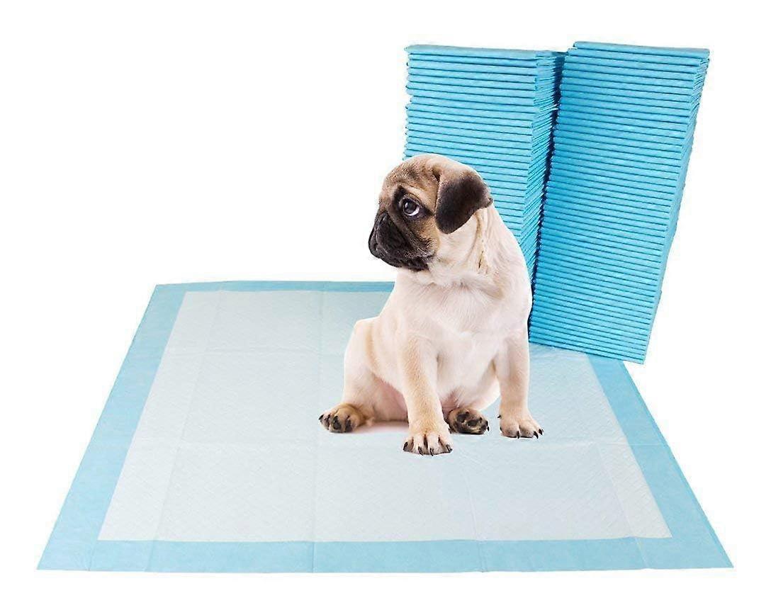 Puppy Pads Small 33 x 45 cm Pack of 100 Training Pads Training Pads for Dog Cat Pets Toilet Mat with Waste Bag Pipi Mats Dog Toilet