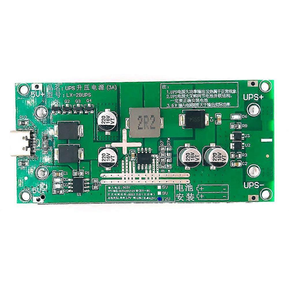 15w 3a High- Ups18650 Boost Charging 5v Charging And Discharging Ups Uninterru