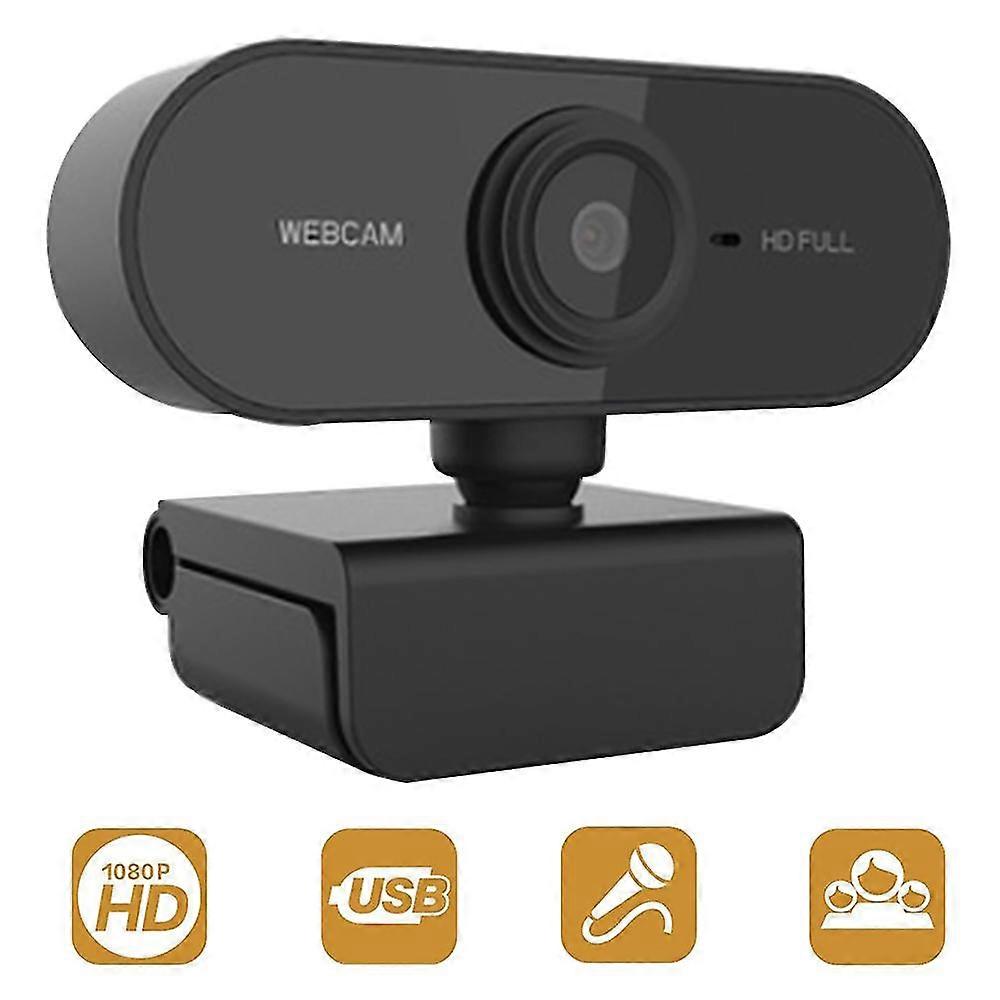 Webcam 1080p Hd Digital Web Camera Hdr Video With Mic Compatible With Pc