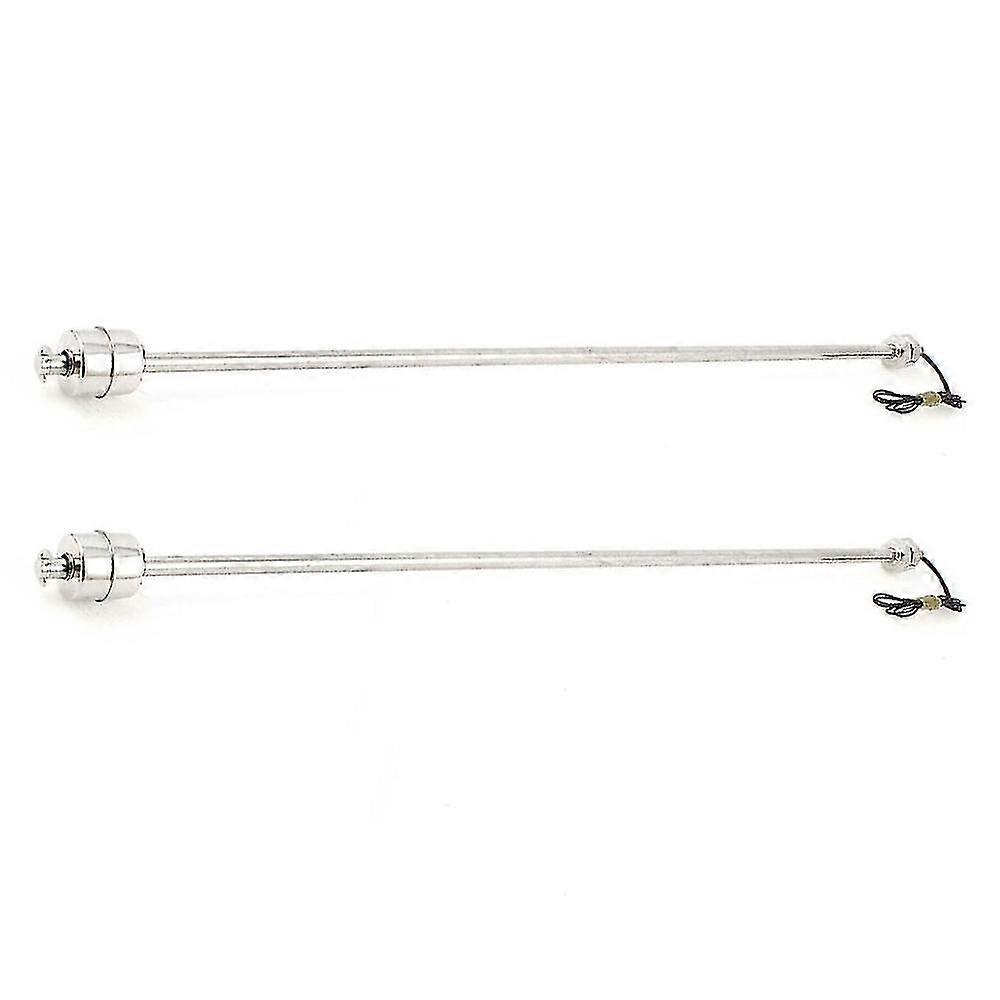 2x 50cm Stainless Steel Water Level Liquid Sensor Vertical Float Switch