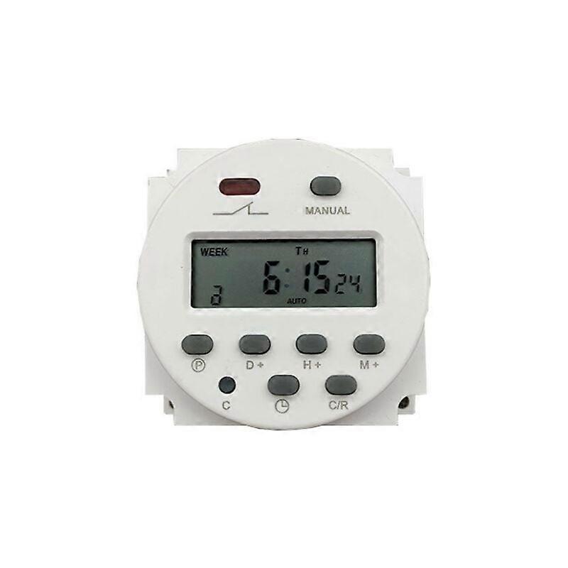 Electronic timer DC12V 16A 17 programs Programmable LCD display1 pcs