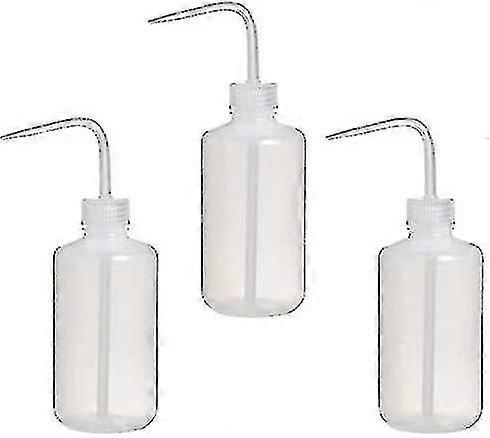 3 Pcs 250 Ml Watering Bottle Watering Can Plastic Safety Squeeze Bottle Safety Wash Bottle Watering Tools For Succulent Plants Small Potted Plant Indo