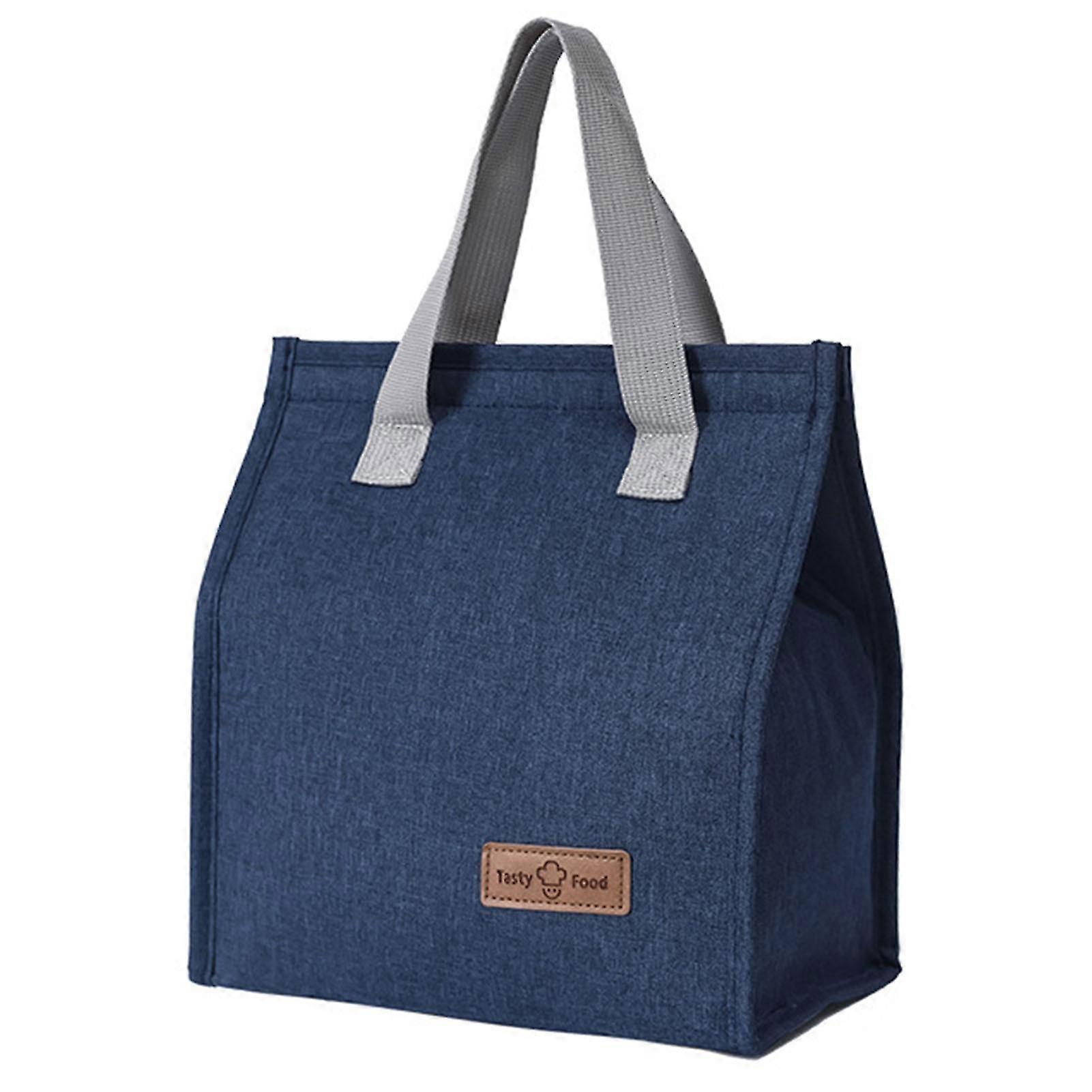 Handheld Simple Insulated Lunch Bag Lightweight Convenient Lunch Bag For School Office Working
