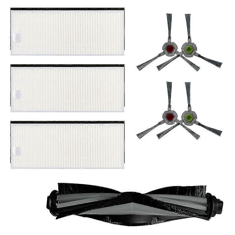 Replacement Main Side Brush Hepa Filter Mop Cloth Compatible With Ecovacs