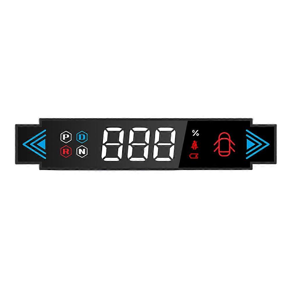 GPS HUD Auto Speedometer Head Up Display Car Smart Digital Alarm Reminder Meter Electronics Accessory for Tesla Model 3 Model Y