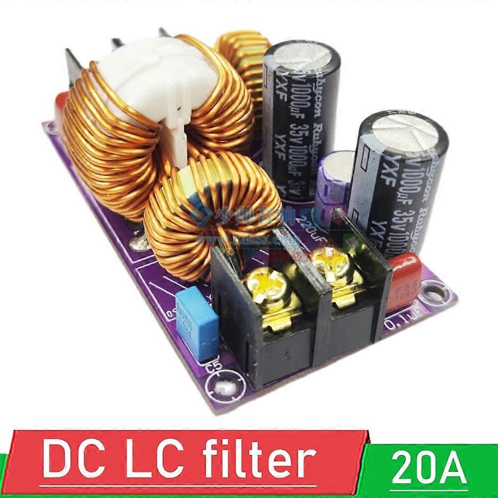 DC LC EMI electromagnetic interference filter EMC FCC safety regulation automobile audio high-frequency filter