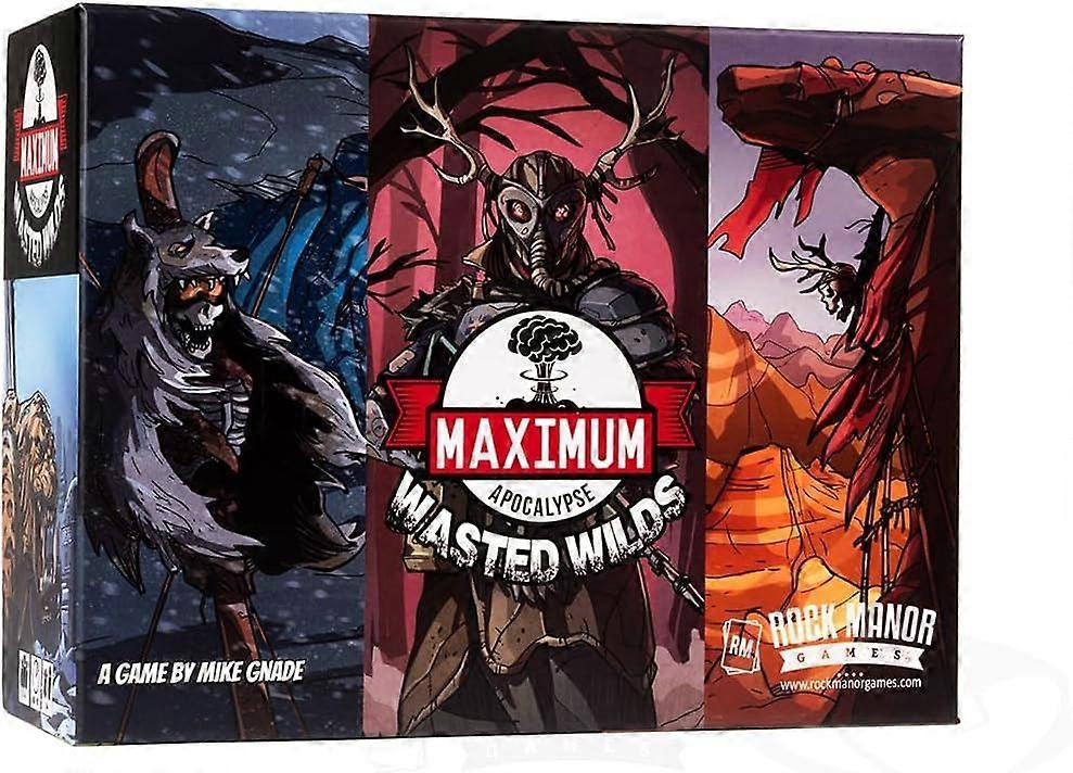 Maximum Apocalypse Wasted Wilds Board Game