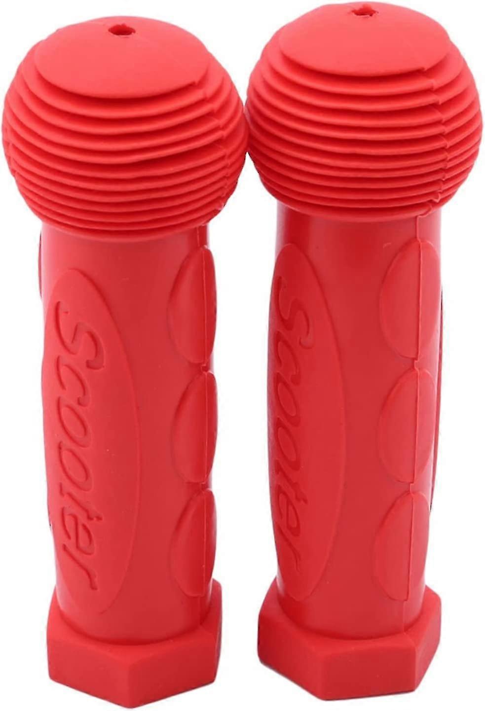 2pairs Children's Tricycle Stroller Scooter Handlebar Grips Soft Rubber Replacement Grips
