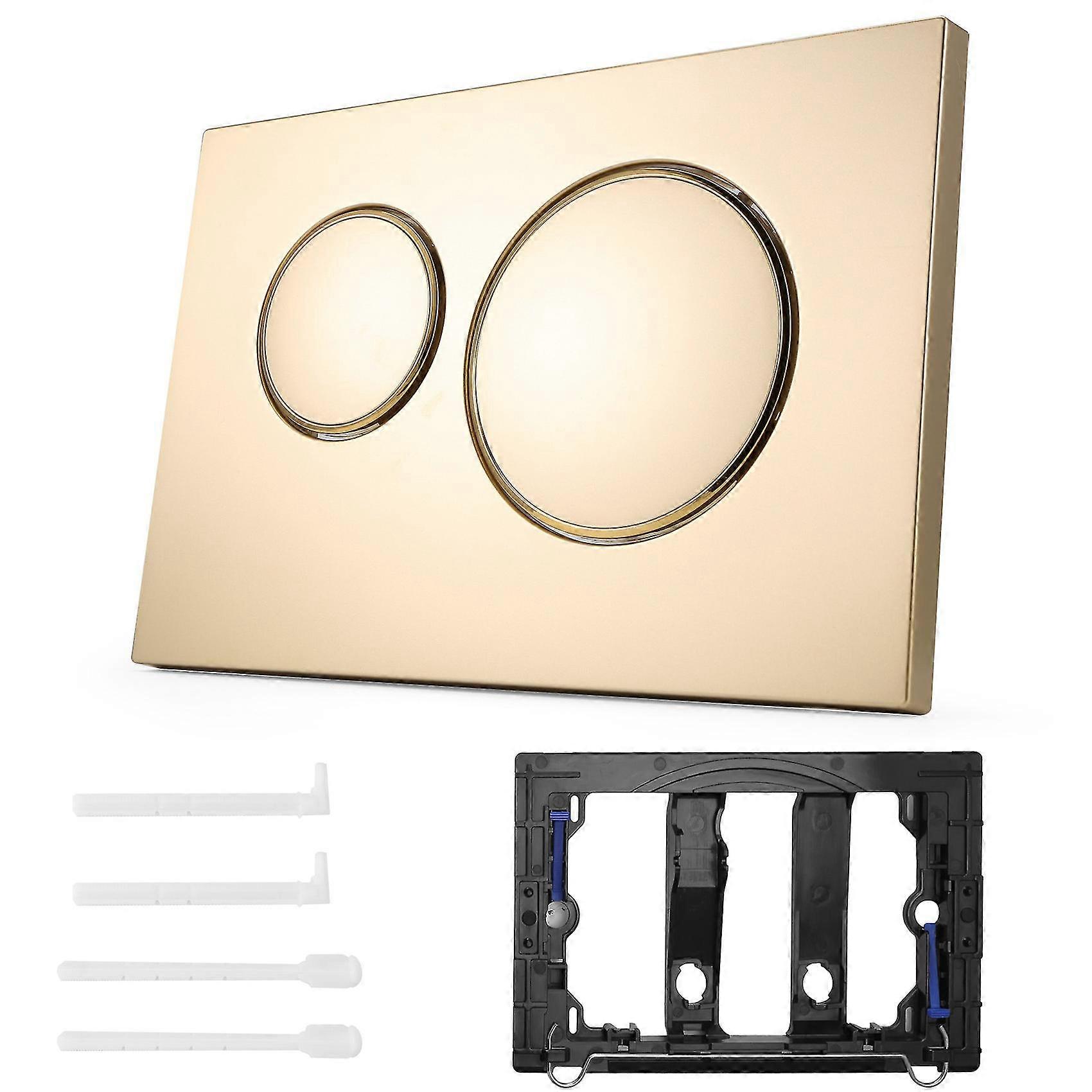 per Sigma20 Dual Flush Plate Moderna Estetica Oro Piastra in Materiale Plastico