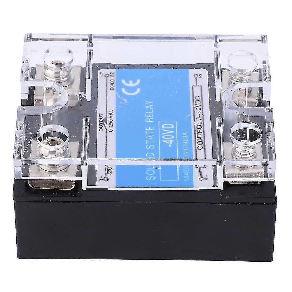 BERM Solid State Relay Single Phase with High Performance Optocoupler Control 0-10VDC Load 0-250VAC(BERM-40VD )